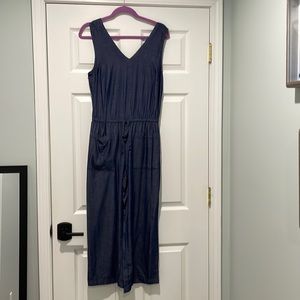 Old Navy Dark Denim Jumpsuit